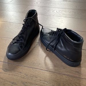 COMMON PROJECTS HIGH TOP SNEAKERS !!
